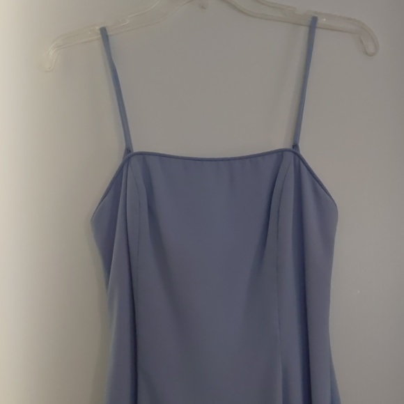 Y2K Formal slip periwinkle dress - Picture 2 of 5